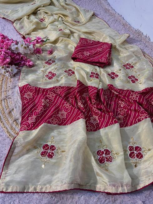 Vinayak elegant handwork butta wholesale clothing online india